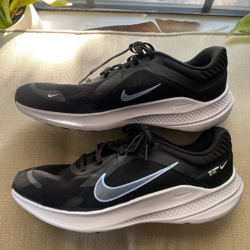 Nike Quest 5 [DD0204-006] Men's Running Shoes Black/Cobalt Bliss Sz 10.5
